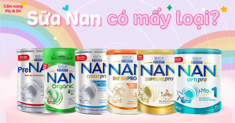Sữa NAN HA dành cho trẻ dị ứng: Bao bì sản phẩm và thông tin dinh dưỡng quan trọng
